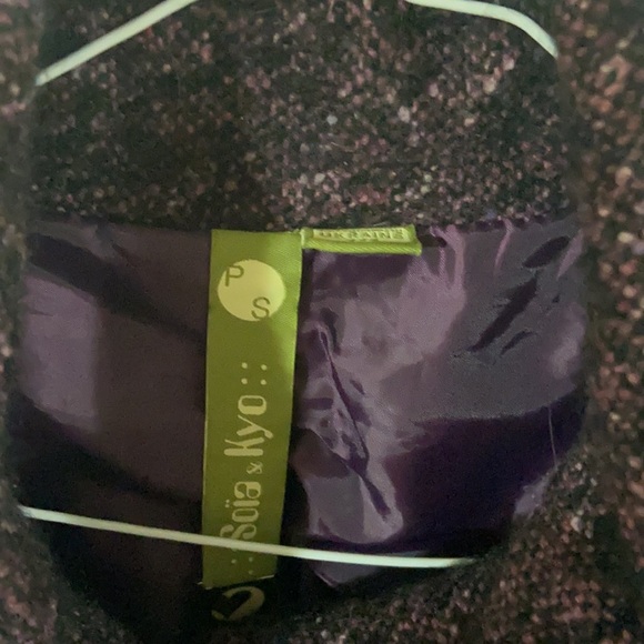 Purple soia &kyo wool peacoat 24 hour price drop - Picture 3 of 8